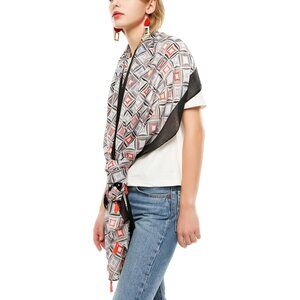 Womens Lightweight Scarves Long Shawl Wrap For Summer Fall Season